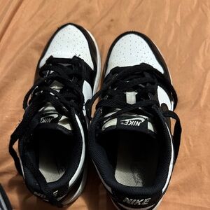 Nike Dual-Tone Black and White Sneakers